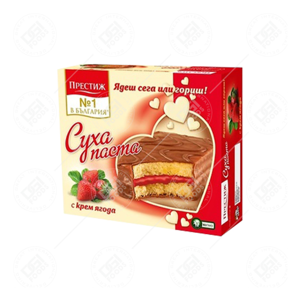 Prestige Cake Bars Strawberry 12x300g