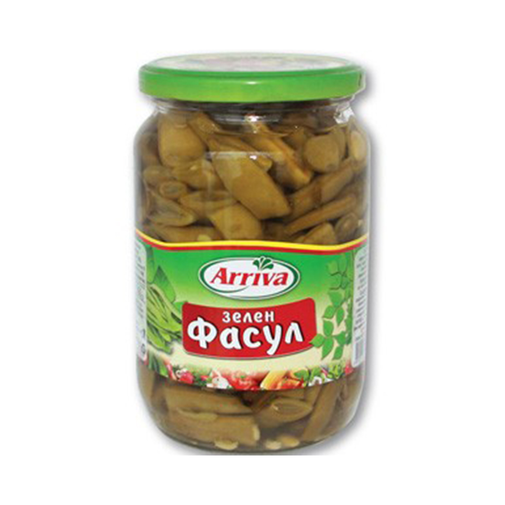 Arriva Green Beans 12x680g