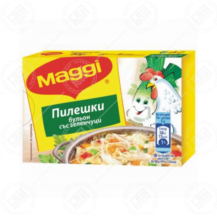 Maggi Broth Chicken with Vegetables 20x80g