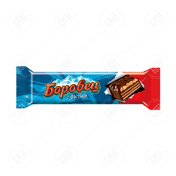 Wafer Borovets with Peanuts 24x45g