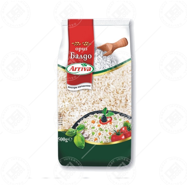 Arriva Baldo Rice of First Quality 12x500g