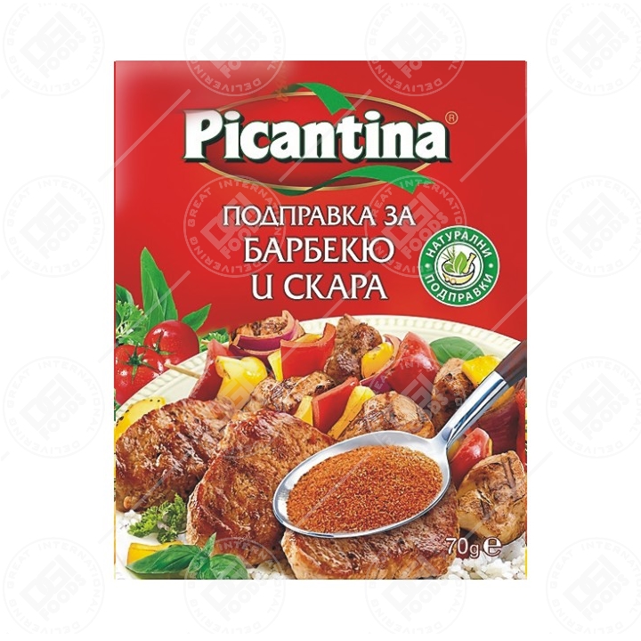 Picantina Seasoning for BBQ 24x70g