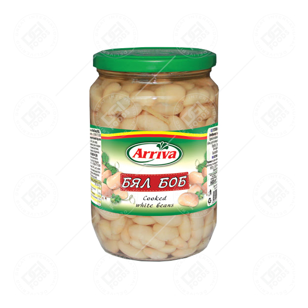 Arriva Haricot Beans Jar 6x680g