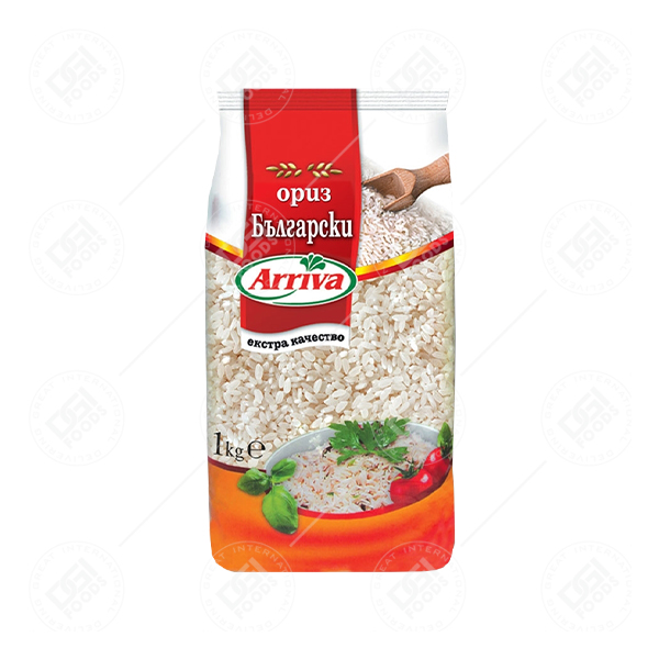 Arriva Bulgarian Rice of First Quality 6x1kg