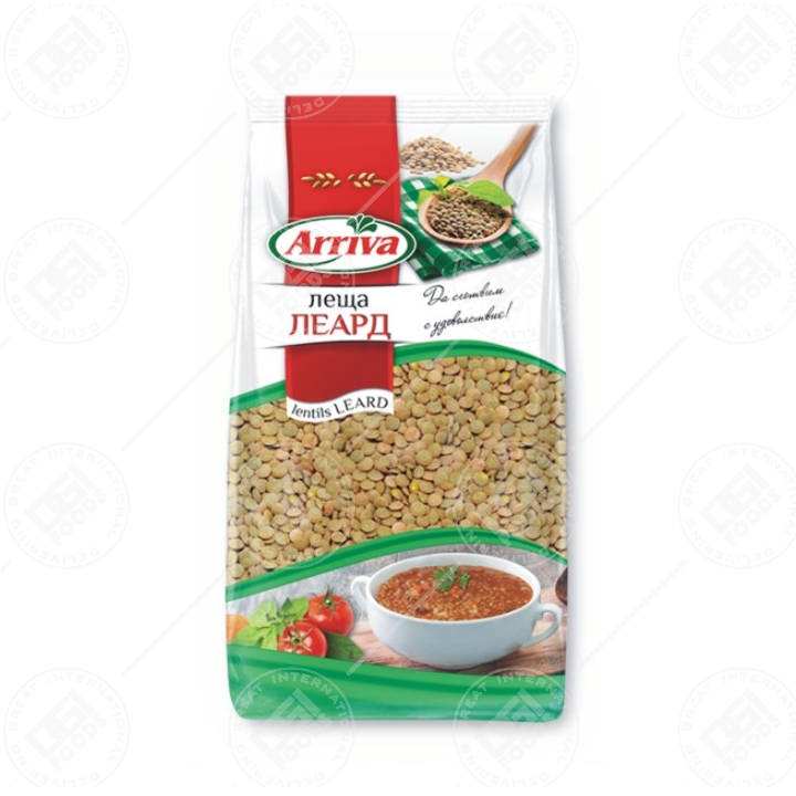 Arriva Lentils Leard 6x1kg