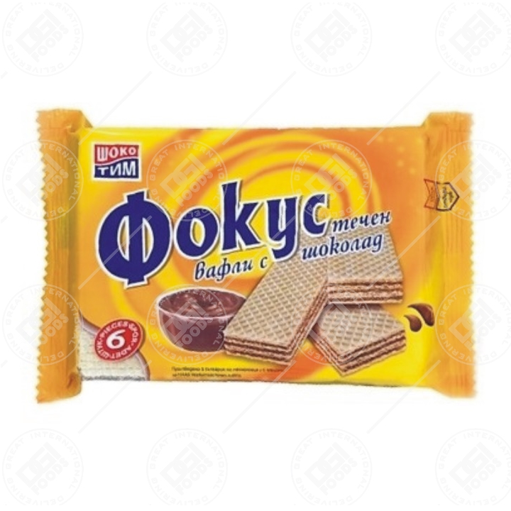 Wafer Fokus Cocoa Coated 72x48g