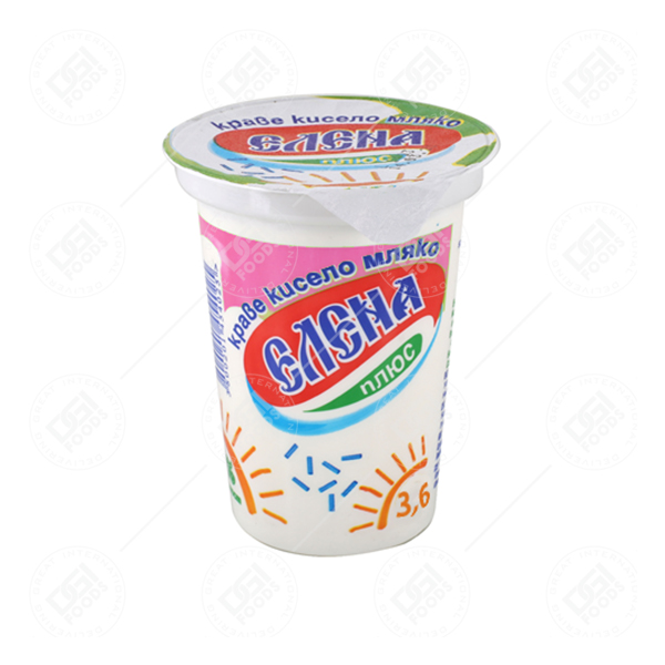 Elena Cow Yoghurt 3.6% 24x400g