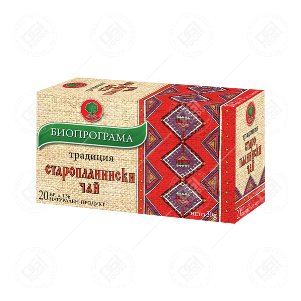 Bioprogramme Herbal Tea Staroplaninski 12х30g 