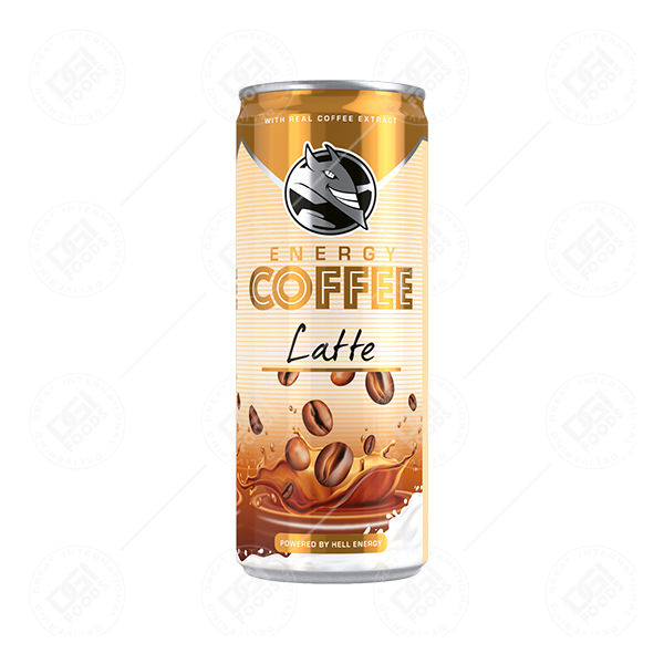 Hell Coffee Latte £1.25 PMP 12x250ml