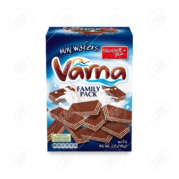 Wafer Mini Varna Family Milk Cream 10x260g