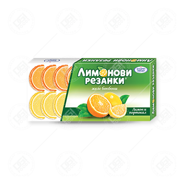 Zaharni Zavodi Lemon Slices 16x180g