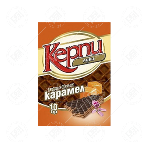 Kerpi Wafers Caramel 7x275g