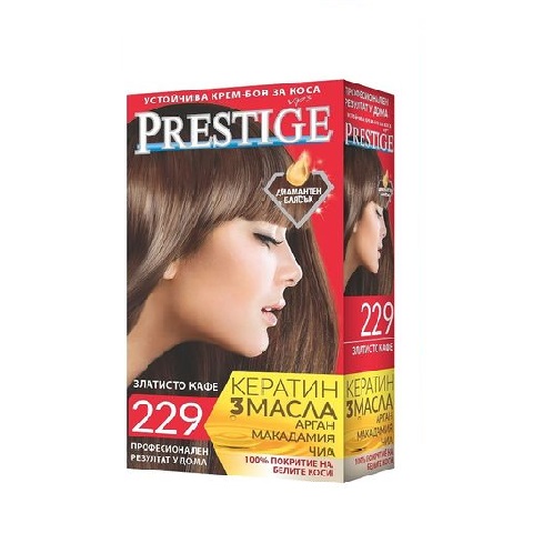 Prestige Hair Dye №229 20x115ml Golden Coffee