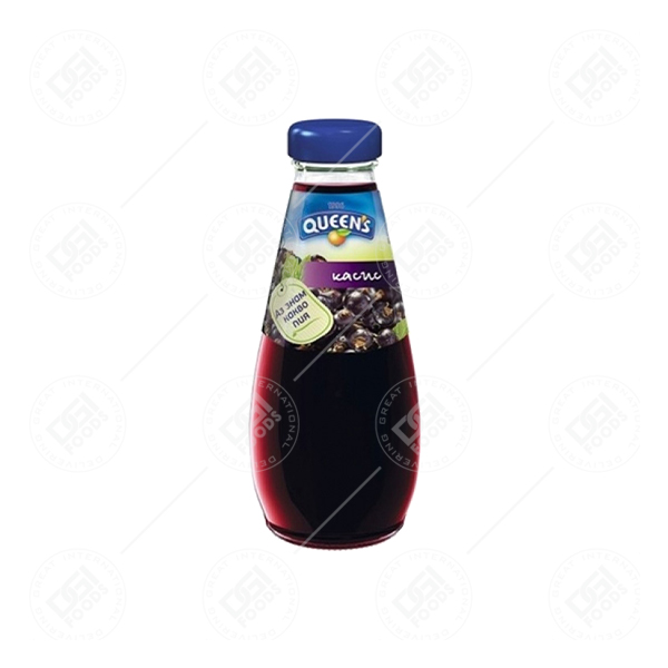 Queen's Juice Blackcurrant 12х250ml