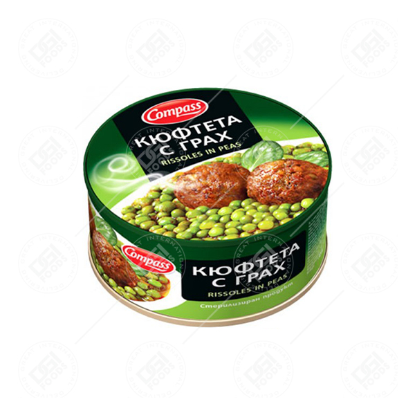 Compass Meatballs with Peas 24x300g