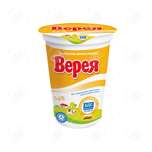 Vereq Yoghurt 3.6% 12х400g