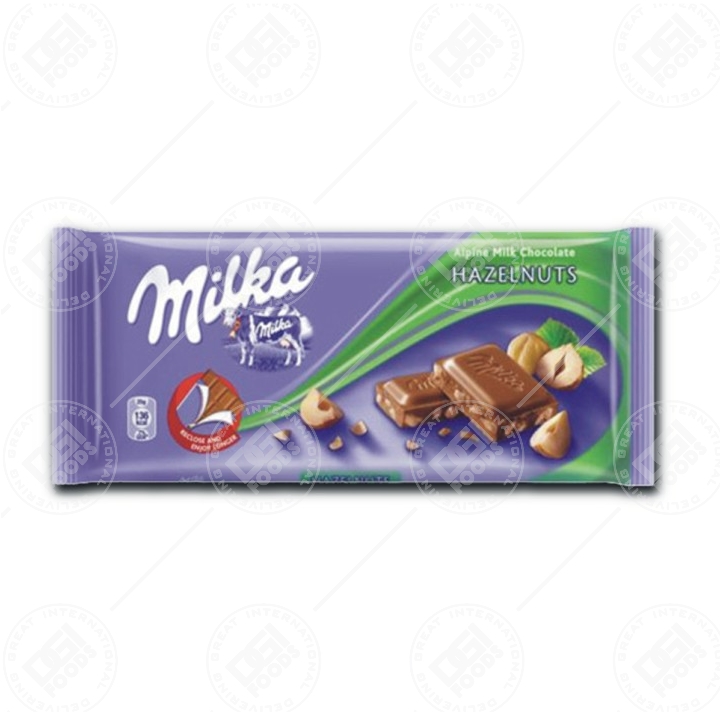 Milka Hazelnuts 22x100g