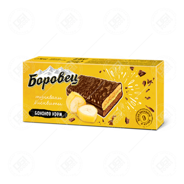 Borovets Banana Biscuits 22х252g