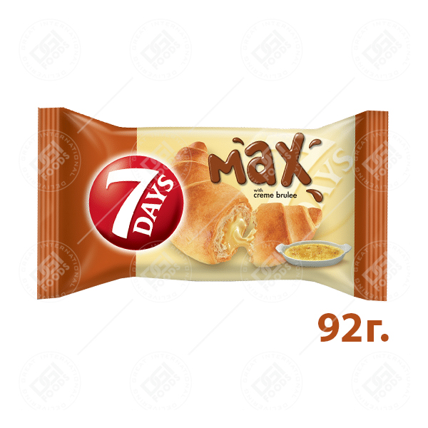 7Days Max Creme Brulee 20x92g