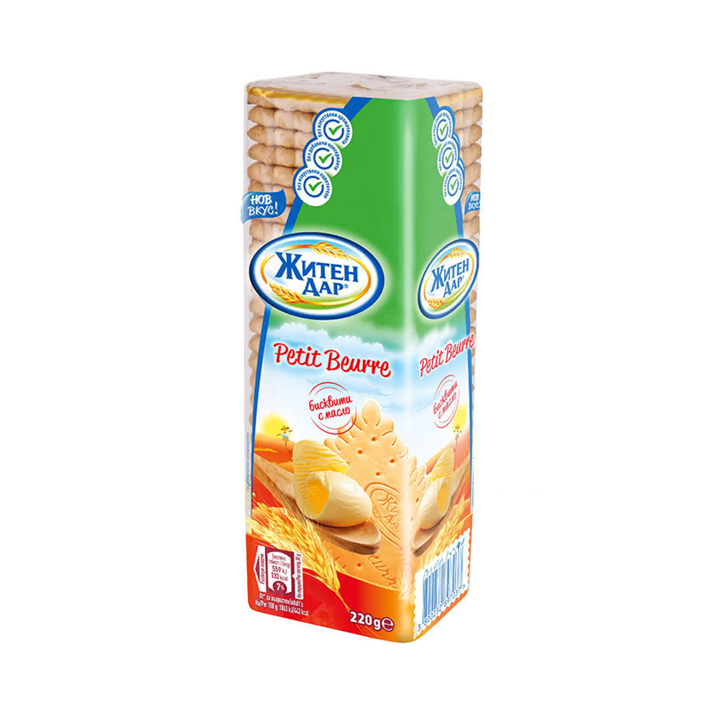 Nestle Wheat Gift Biscuits with Butter 16х220g 