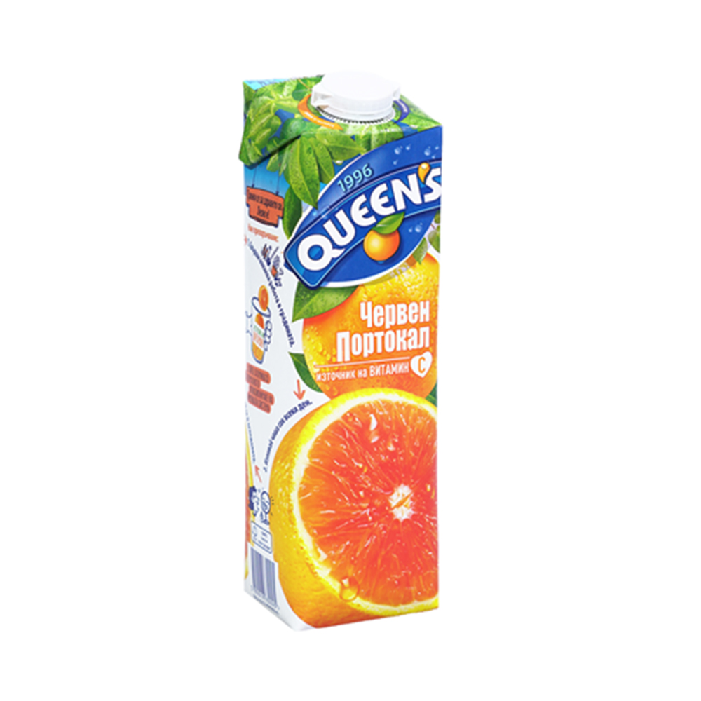 Queen's Red Orange Juice 6х1l 