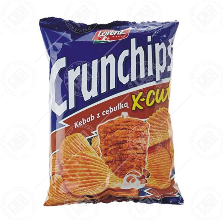 Crunchips X-Cut Kebab 8x140g