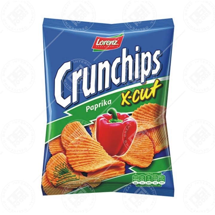 Crunchips X-Cut Paprika 10x150g