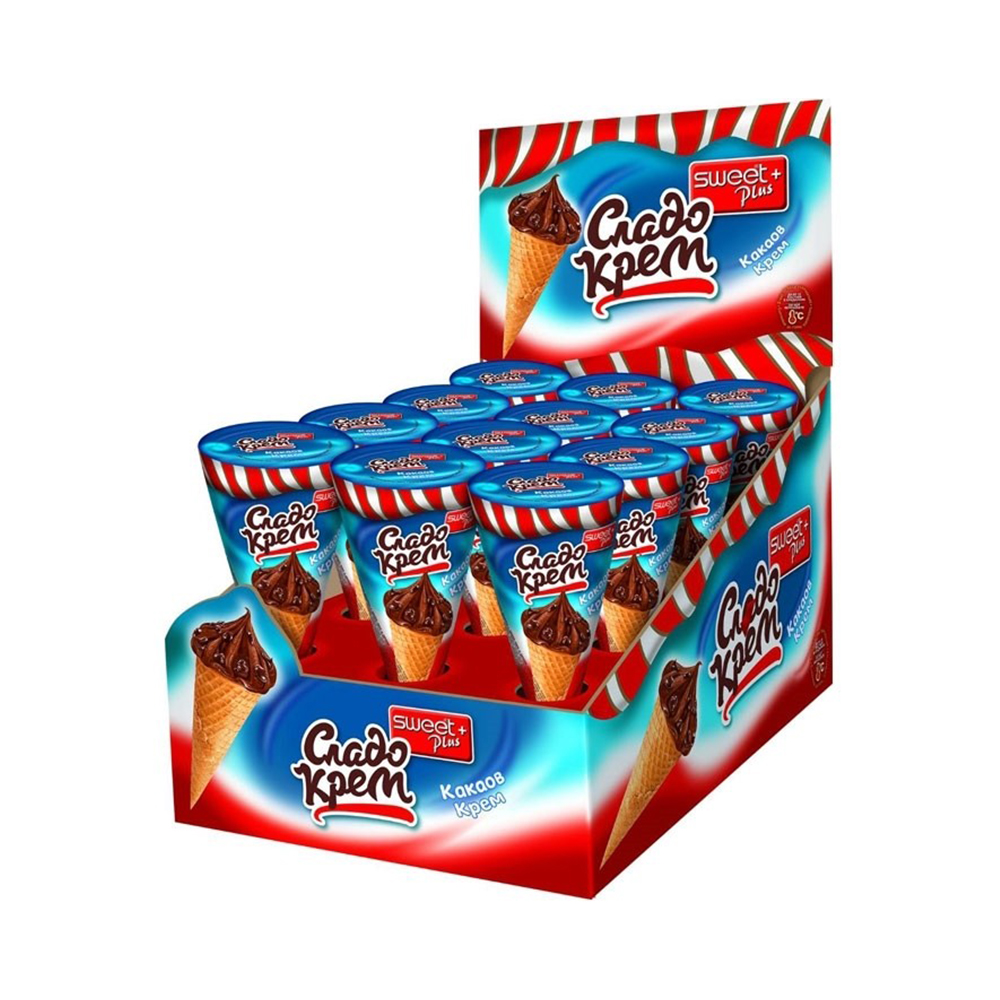 Sweet+ Funnel Sladokrem Cocoa 12х40g