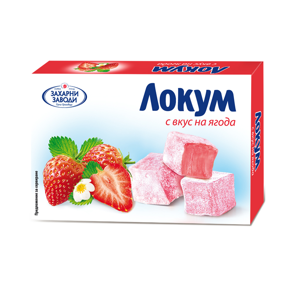 Zaharni Zavodi  Turkish Delight Strawberry 54х140g