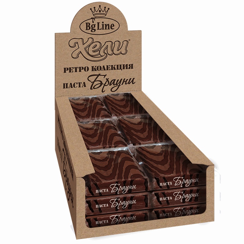 Helly Retro dry brownie paste 18х68g 