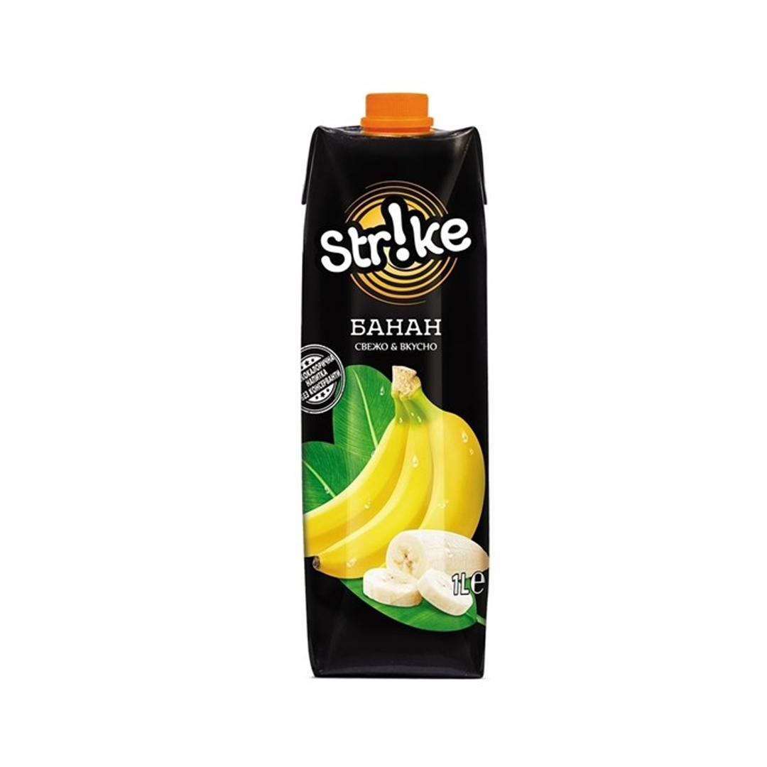 Strike Banana Juice 12х1l 