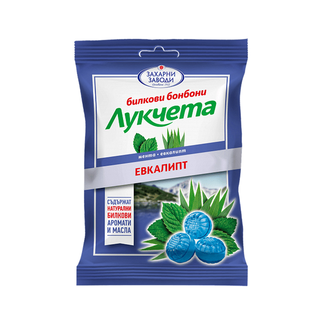 Zaharni Zavodi Lukcheta Eucalyptus 45х85g