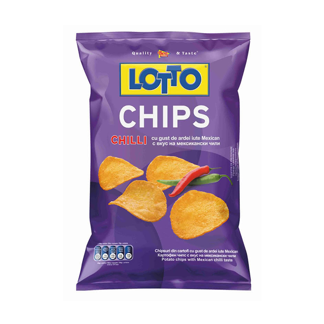 Lotto Crisps Mexican chili 19х100g