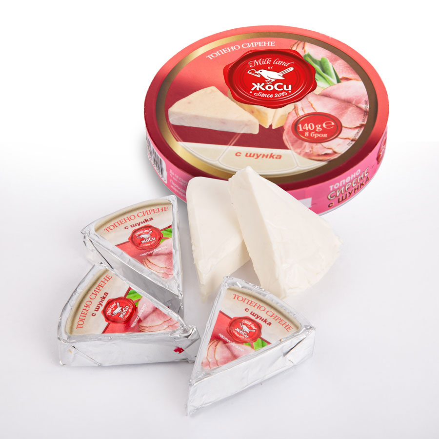 Josi Melted cheese Ham Slices 24х140g