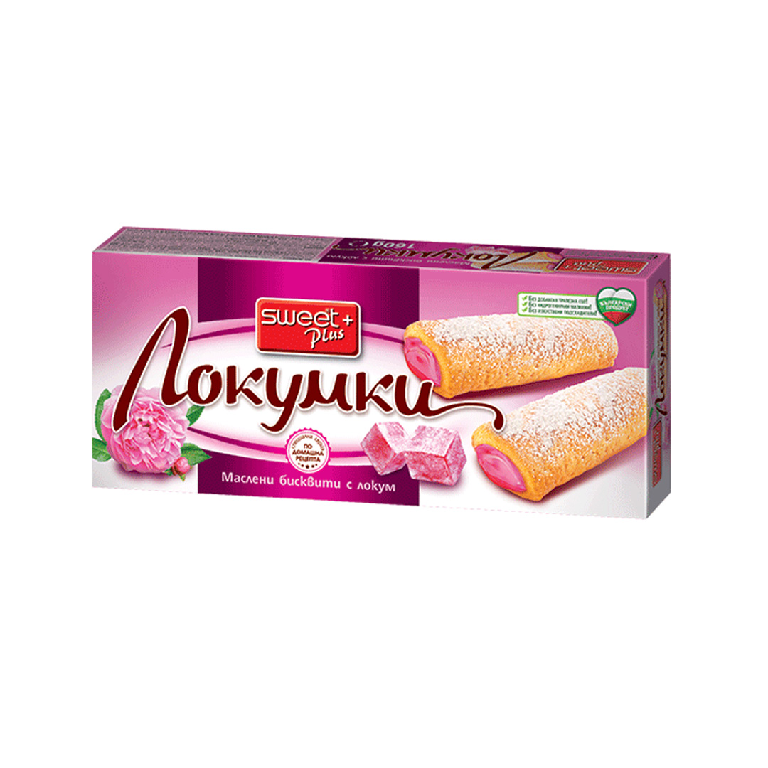 Sweet+ Turkish delight 24х160g 