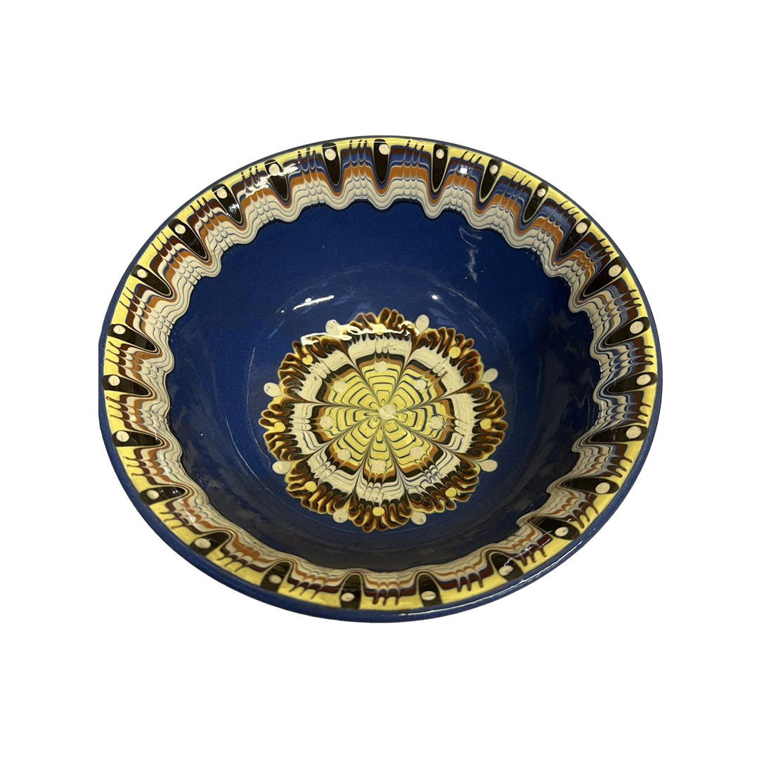 Salad bowl dark blue 