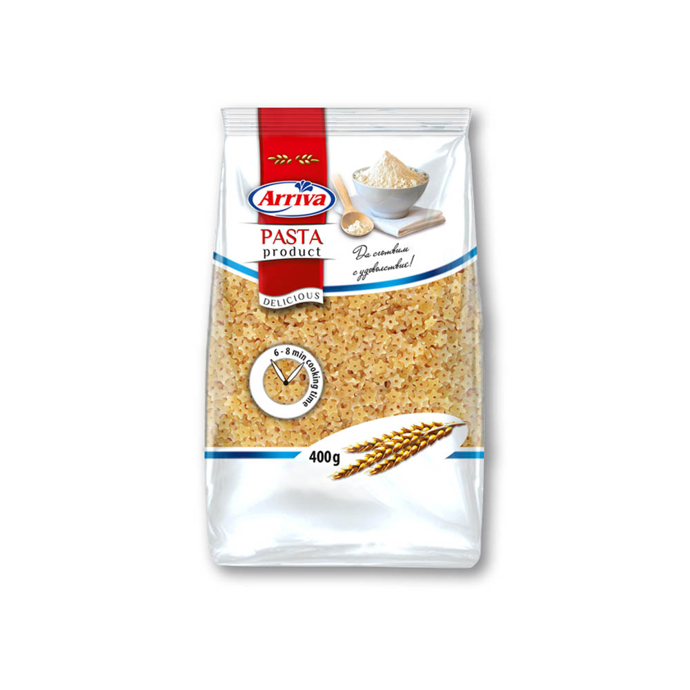 Arriva Pasta Stars 15х400g 