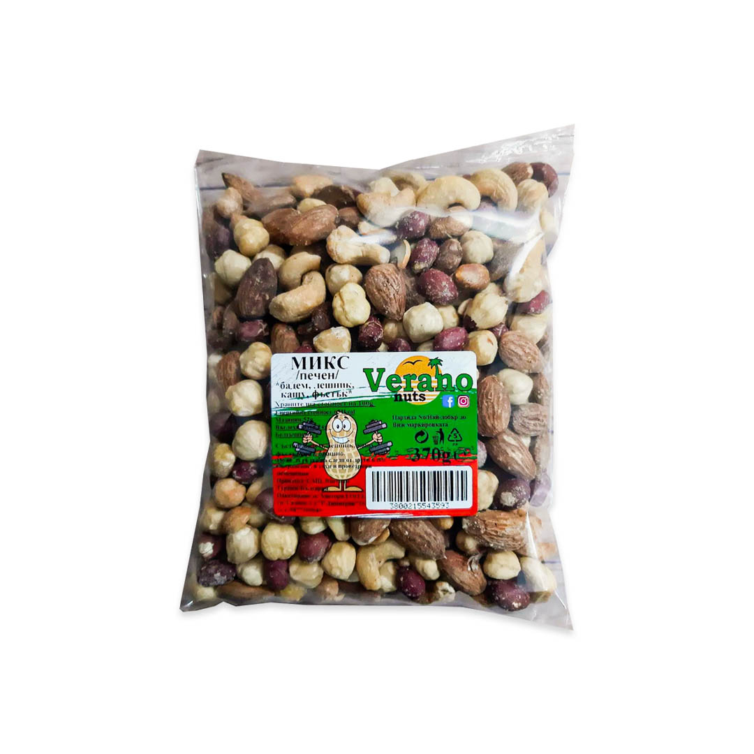 Verano Roasted Nut Mix 370g 