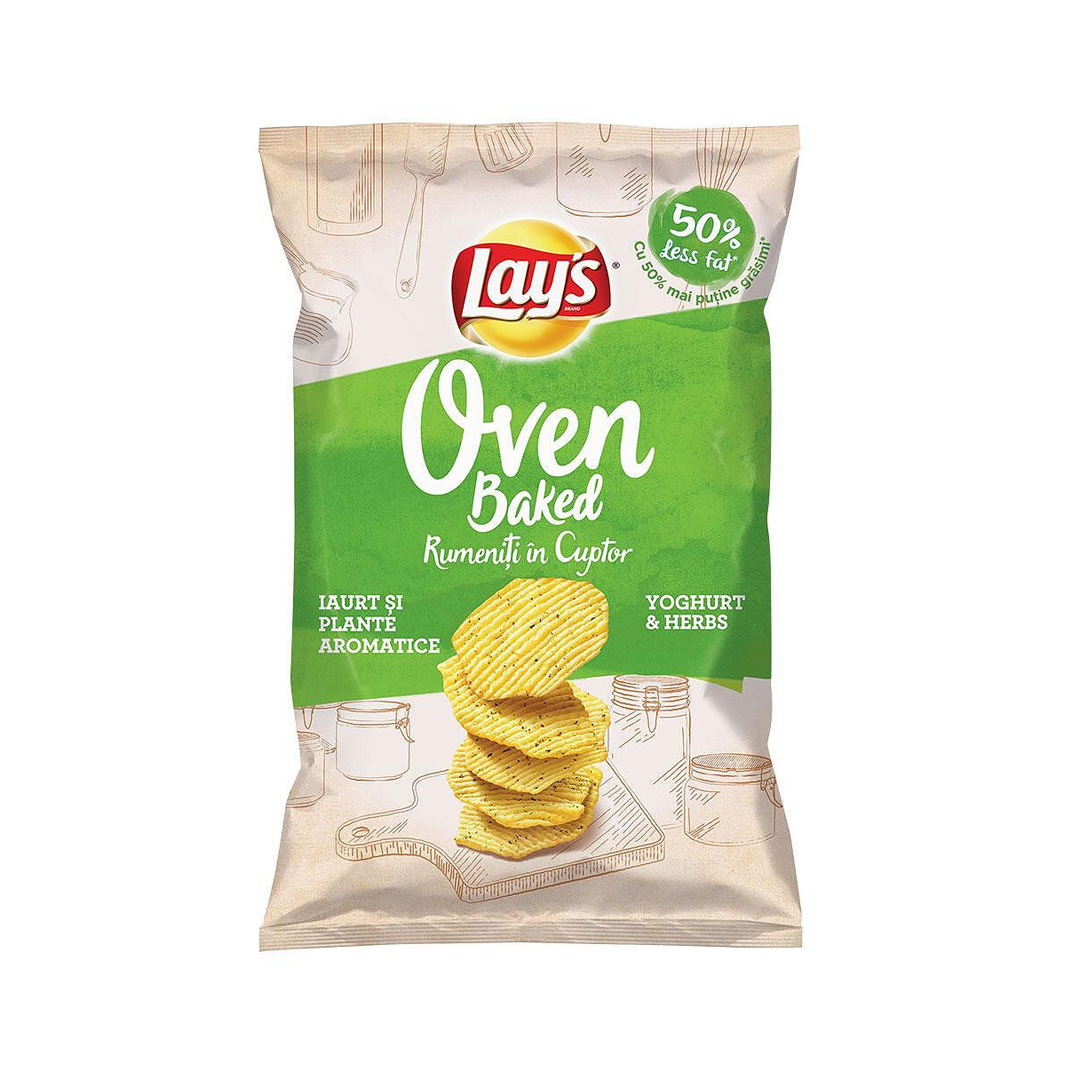 Lays Oven Baked Yogurt and Herbs 24хх125g 