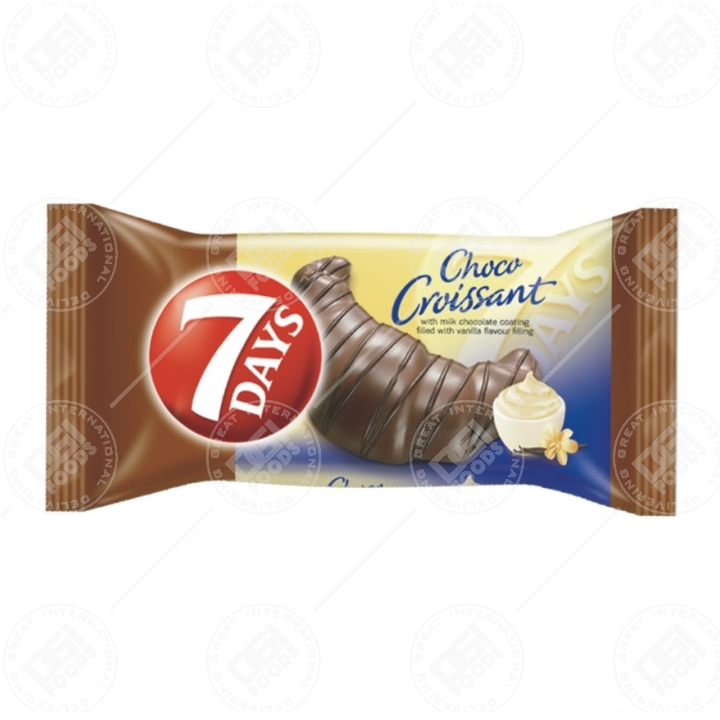 7Days Choco covered Vanilla Croissant 20x60g