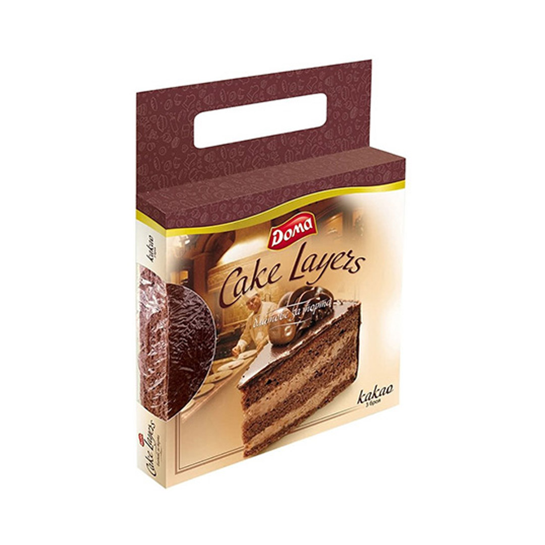 Doma Cake pan chocolate 12х400g 