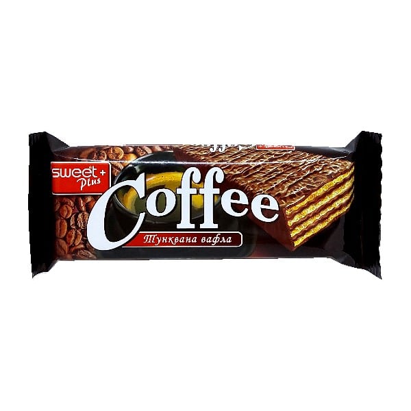 Sweet+ Coffee waffle 24х35g 