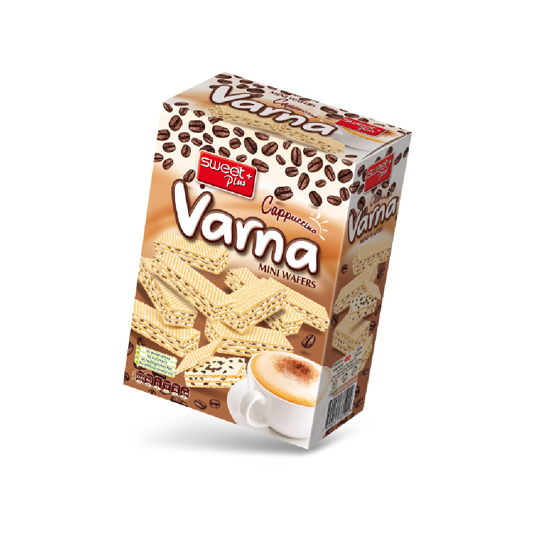 Sweet+ Wafer Mini Varna Cappuccino 10х240g 