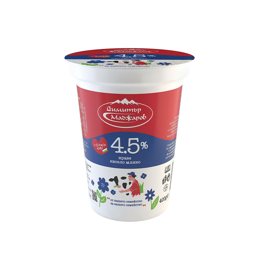 Madzharov Cow Yoghurt 4.5% 6х400g 