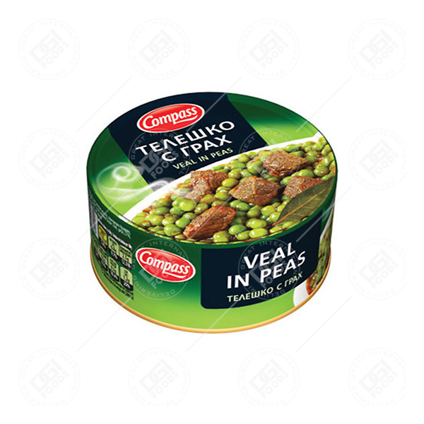 Compass Veal in Peas 24x300g