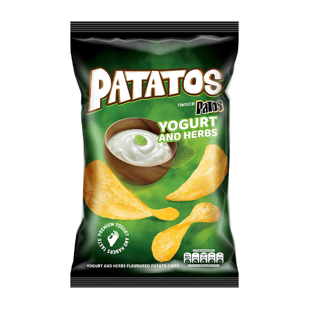 Patos Chips Yogurt 21х96g 