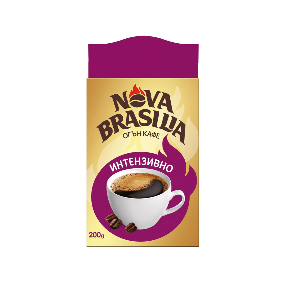 Nova Brasilia Coffee intensе 12х200g 