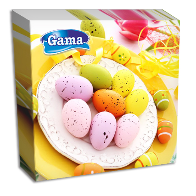 Gama Easter napkins LUX 15х20pcs