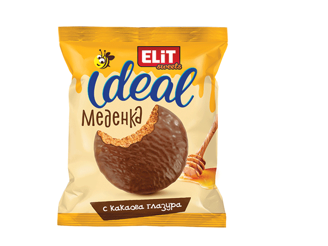 Elit Ideal gingerbread with cocoa glaze 24х50g 