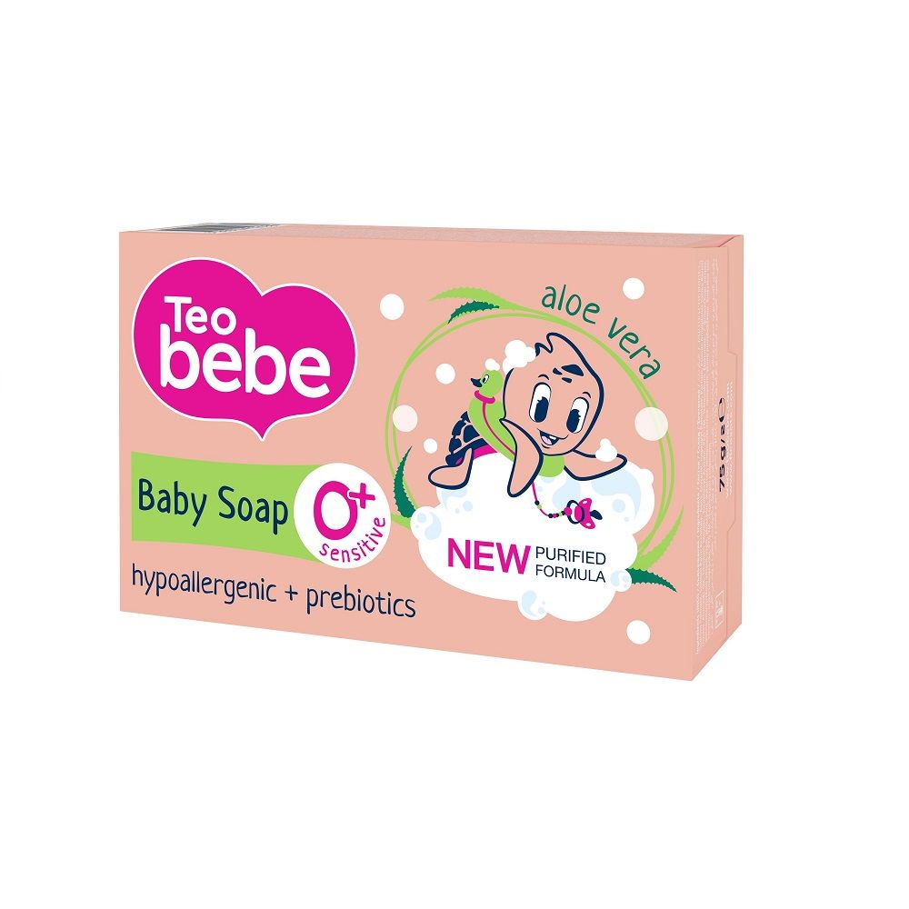 Theo Baby Cream-soap Aloe 6х75g 